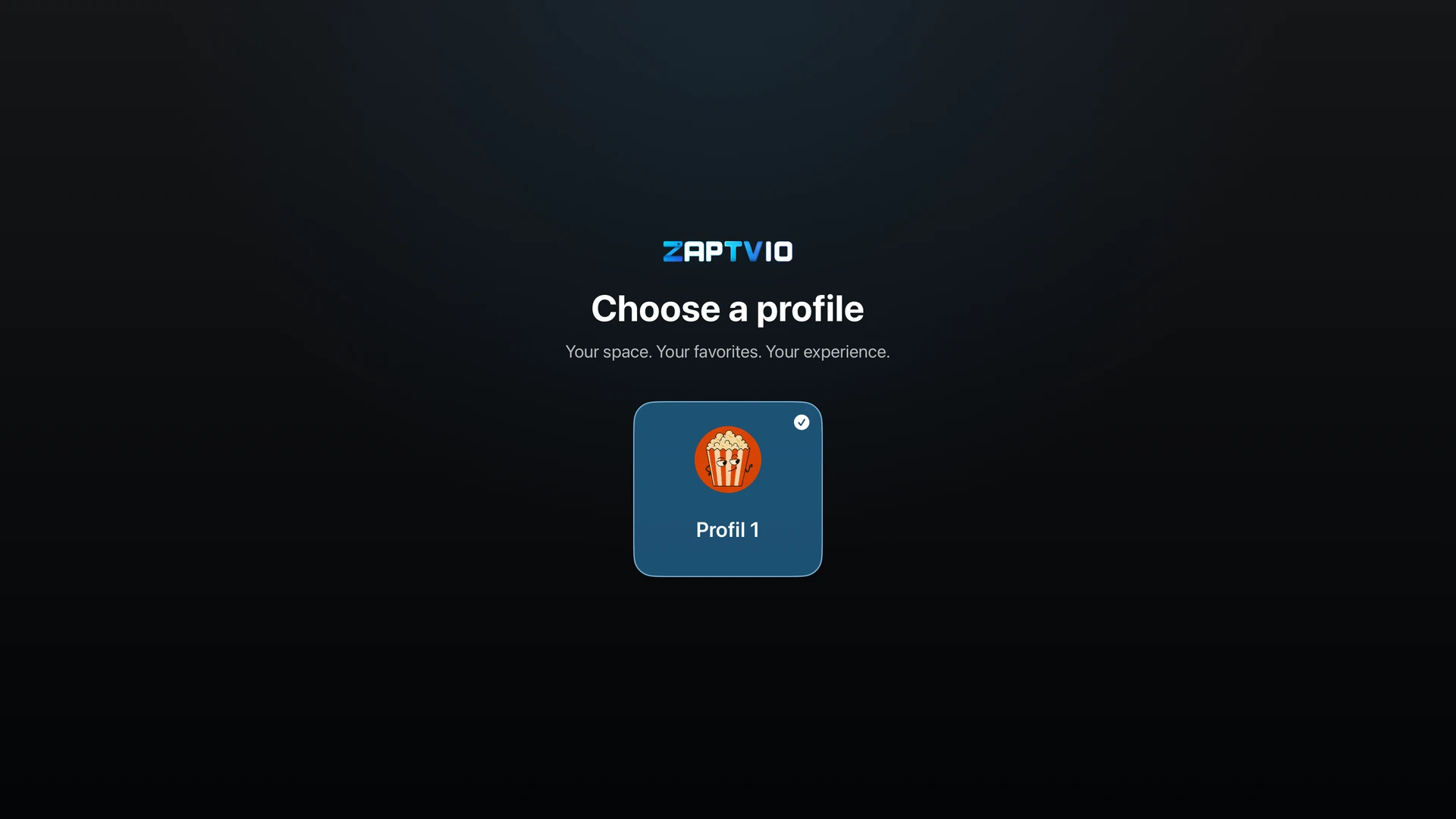 Choose your profile and find your own preferences.